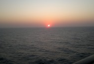 lever du soleil en Méditerranée